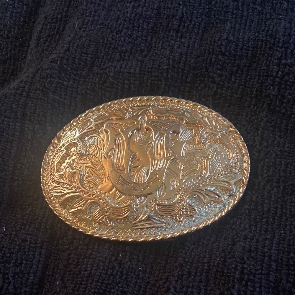 Goodnight Macaroon Gold Belt Buckle